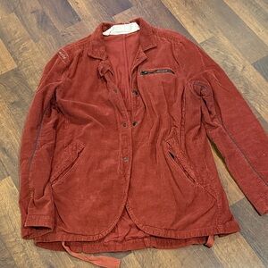 Vintage Nomads Rust Corduroy Jacket men’s size MED